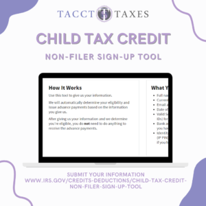 Child Tax Credit Non-filer Tool
