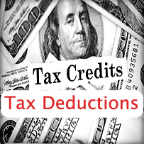 Tax Credits. Tax Deductions