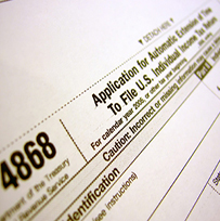 4868 Tax Extension Form