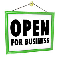 Open for Business