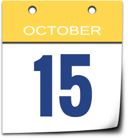 Tax Filing Reminder – October 15, 2014