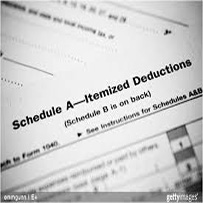 Schedule A Itemized Deductions