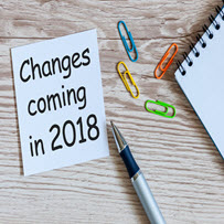changes coming in 2018